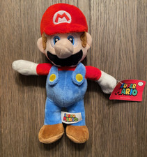Super Mario Bros MARIO Plush Doll Stuffed Toy 11" 2019 Official Nintendo License