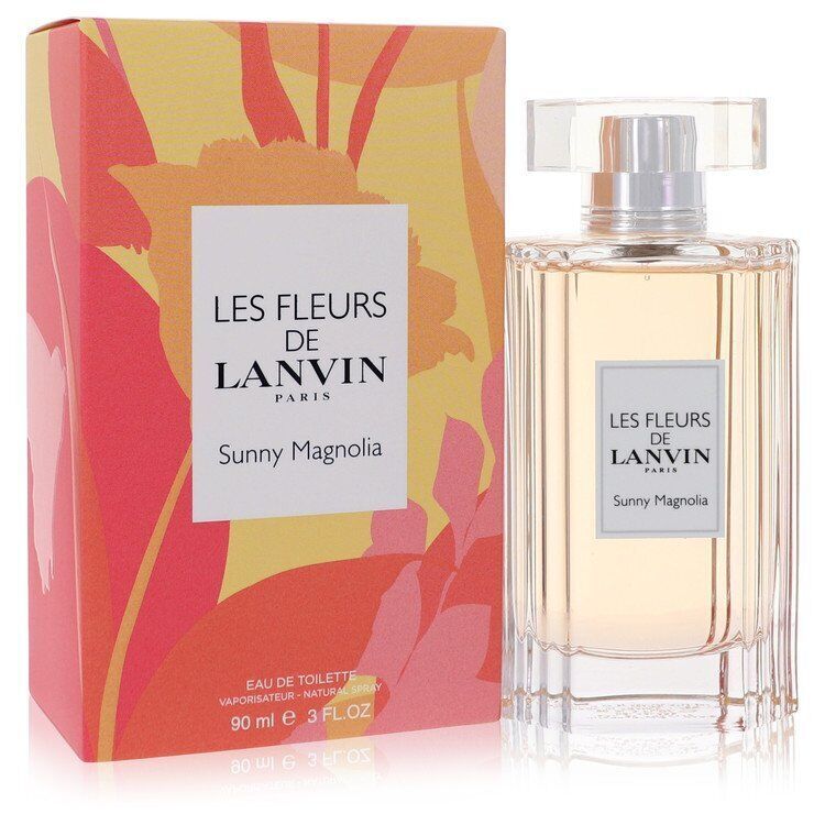 Les Fleurs De Lanvin Sunny Magnolia Eau De Toilette Spray By Lanvin - 3 oz Les Fleurs De Lanvin Sunny Magnolia Eau De Toilette Spray By Lanvin - 3 oz
