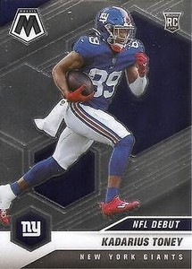 Kadarius Toney 2021 Panini Mosaic #251 New York Giants