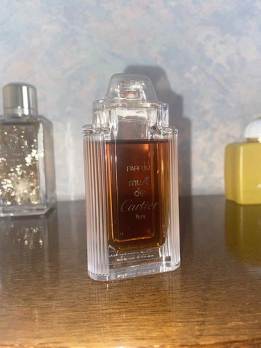 Cartier Must Perfume Extrait de Parfum 30ml Splash Cristal Vintage 1981 Box - Bild 5 von 6