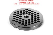 PIASTRE A FORI  PIASTRA TRIS COTICHE COLTELLO TRITACARNE TRE SPADE TC32