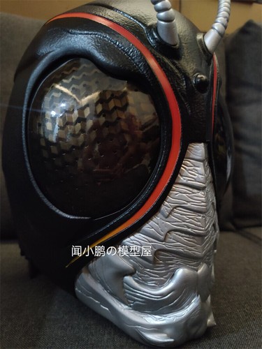 Customize Kamen Rider Black Sun Cosplay 1:1 Wearable LED Resin Helmet Halloween - Picture 7 of 7