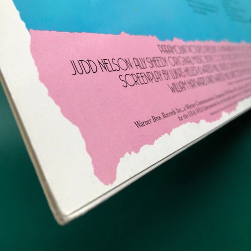 Ry Cooder BLUE CITY Film Soundtrack OST LP Judd Nelson Ally Sheedy David Caruso - Picture 11 of 19