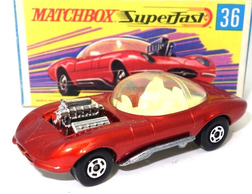 LESNEY MATCHBOX NO. 36 "DRAGUAR" JAGUAR - MINT BOXED - Picture 2 of 5