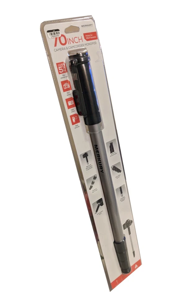 Merkury Innovations 70 Inch Camera and Camcorder Monopod - Image 3 of 4