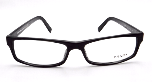 Gafas PRADA PR07E 2AJ-101 monturas a rayas oscuras lentes transparentes 54-14-140 - Imagen 3 de 5