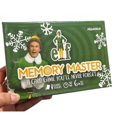 Elf Memory Master Card Game