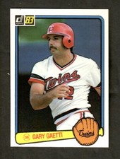 GARY GAETTI 1983 DONRUSS ROOKIE #53 MINNESOTA TWINS