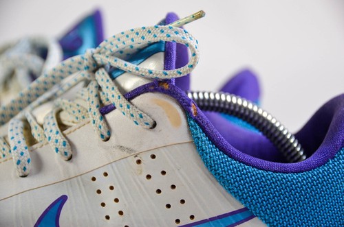 Nike Zoom Kobe V 5 Draft Day Schuhe 386429-100 weiß blau lila Herren Größe 10,5 - Bild 6 von 6