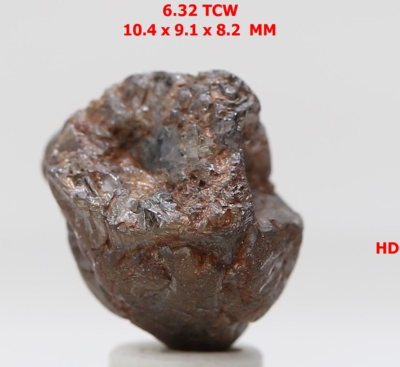 Uncut chocolate diamond Clearance