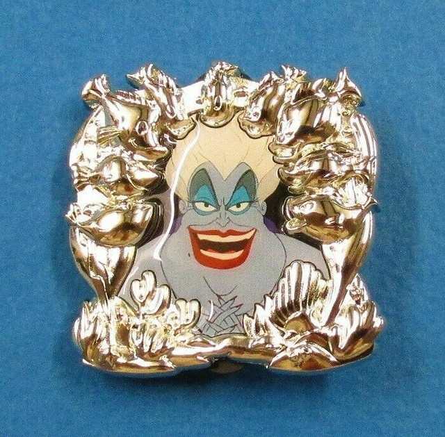 Disney Pin DS Park Pack Fish Frame Little Mermaid - Version 6 - Ursula LE500
