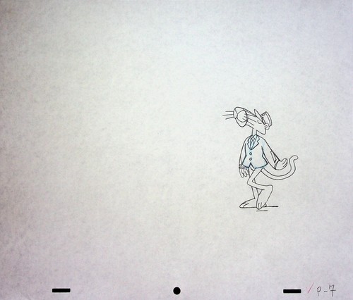 Lápiz dibujado a mano The Pink Panther 2 películas BOB KURTZ producción de apertura - Imagen 2 de 2