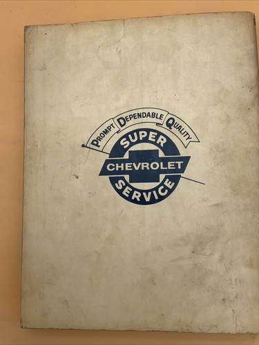 Vtg 1967 Chevrolet Truck Chassis Overhaul Manual 10-60 Series - Picture 12 of 12