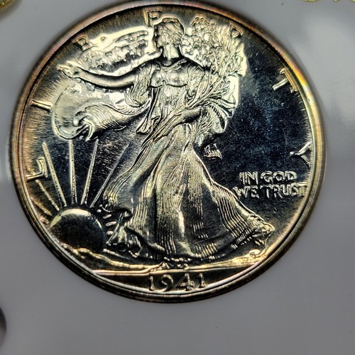 1941 US Silver Proof Set Gem Coins Capital Plastic Holder See Pics Wow *J63 - Picture 2 of 12