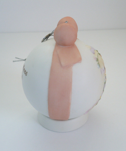 2003 Precious Moments May Your Christmas Be Delightful Ornament w/Stand #114982 - Picture 4 of 9