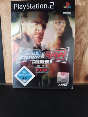 Wwe Smackdown Vs. Raw 2009-Steelbook Sony PlayStation 2