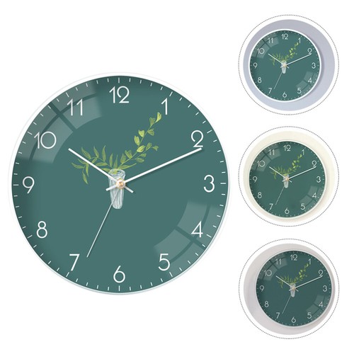 Wanduhr stummlos Wanduhr dekorativ leise nicht tickend Uhr
