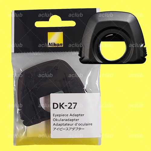 Genuine Nikon DK-27 Eyepiece Adapter for D6 D5 - Picture 1 of 2