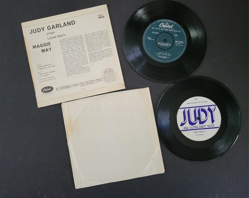 Judy Garland RARE Audition & Commercial Pressing 4 SONGS From UK!!! - Picture 4 of 7