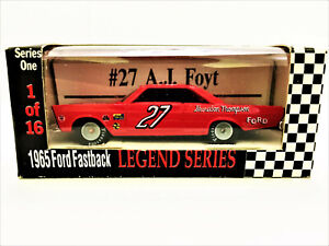 Racing Collectibles A.J Foyt #27 Legend Series Nascar 1:64 Scale