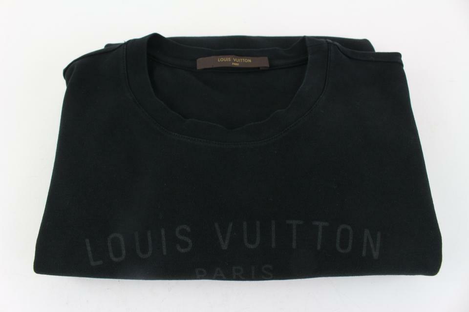 Louis Vuitton Men's Large Black x Red Volez Voguez Voyagez T-Shirt