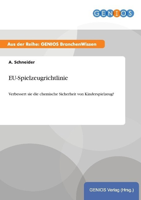 Eu-spielzeugrichtlinie | Buch | 9783737947176