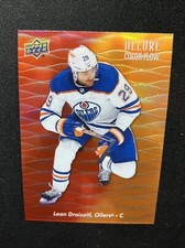 23-24 UD Allure Hockey Color Flow Red-Orange CF-26 Leon Draisaitl