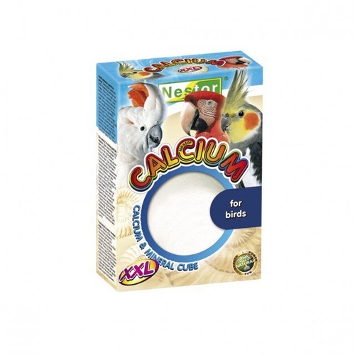 Bird Calcium Bone / Cube Sepia CuttleFish Birds Food 100% Natural with Hooks - Picture 25 of 30