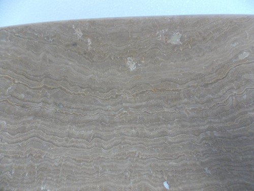 Eden Bath Wooden Yellow Marble Freeform Vessel Sink (EB_S032WY-P, D412) - Picture 5 of 7