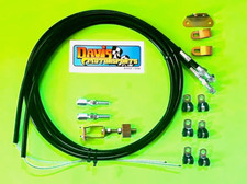 Universal Parking Brake Cable Kit, Emergency, use with Wilwood, Baer, 330-9371