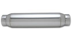 Vibrant Performance 1795 Standard Style Round Exhaust Resonator - Picture 2 of 3