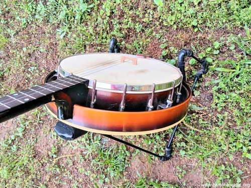 Banjo tenor Gibson Kalamazoo de preguerra 4 cuerdas 1935-40 con estuche - Imagen 8 de 21