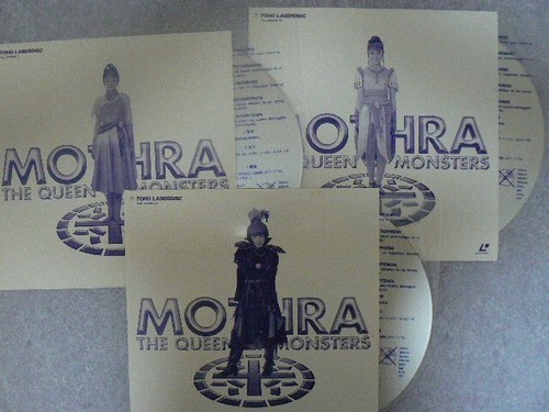 Mothra Movies Set of 5 LD Laserdisc Kaiju Sequel from Japan with Obi - Afbeelding 5 van 7