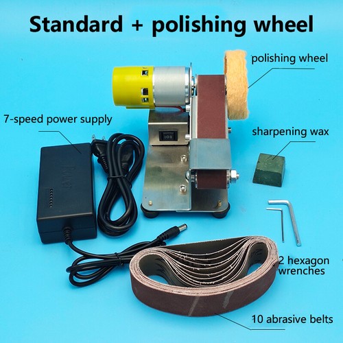 Belt Sander DIY Polishing Grinding Machine Belts Grinder Polishing - Imagen 8 de 8