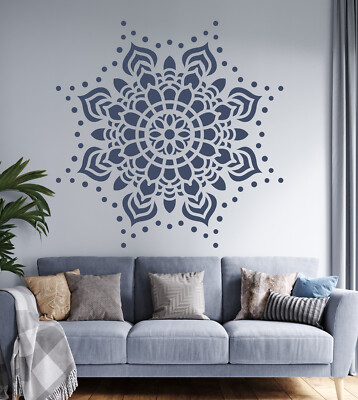 Mandala Stencil Doily Lace Paint Wall Furniture Reusable Template Crafts DL11 Mandala Stencil Doily Lace Paint Wall Furniture Reusable Template Crafts DL11