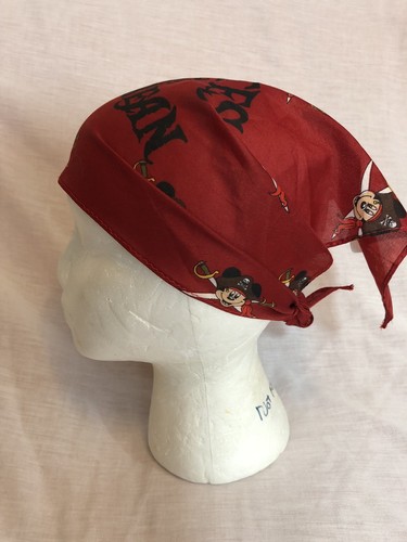 Disney Cruise Line Mickey Pirates of the Caribbean Triangle Bandana Scarf 28x14" - Bild 5 von 10