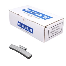 GUDE Tire Wheel Balancing Weights T Type Coated Steel Clip On 2.25 oz  25 pcs