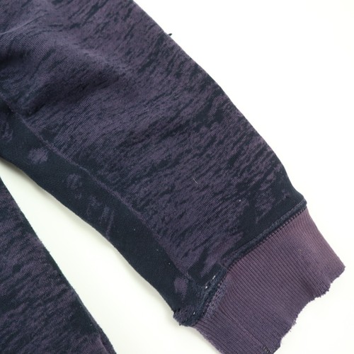 Thrashed Paper Thin Burnout Sweatshirt Herren Medium IZOD Rundhalsausschnitt lila - Bild 4 von 8
