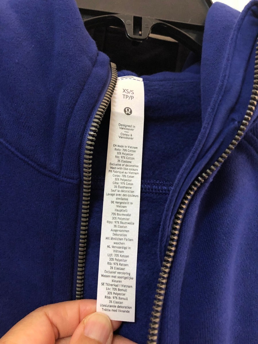 Lululemon ブルー ジップアップジャケット XS s-l1200.jpg