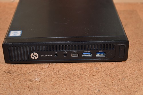 HP EliteDesk 800 G2 Tiny Mini Micro PC Quad i5-6500T 320GB HDD Windows 7 32-bit - Picture 7 of 18