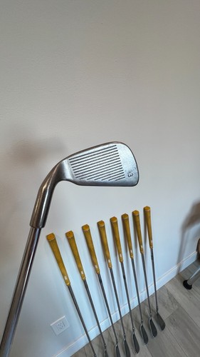 RH Ping Eye 2 Iron Set 3-W Orange Dot 🟠 + Sand Wedge + 1989 TaylorMade 1,3,5 - Picture 6 of 23