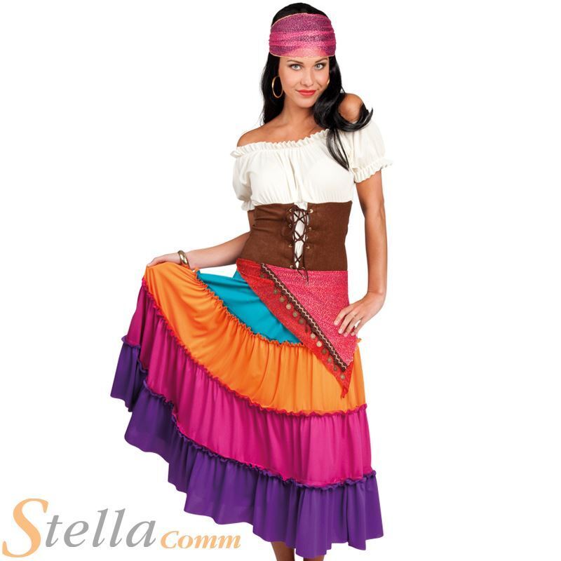 Gypsy skirt fancy dress deals