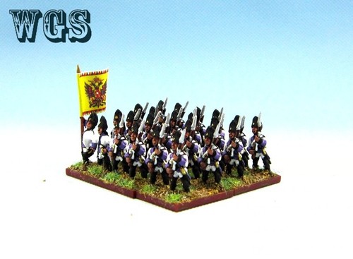 15 mm WGS Guerra de los Siete Años SYW Granadero austriaco pintado AA17 - Imagen 2 de 6