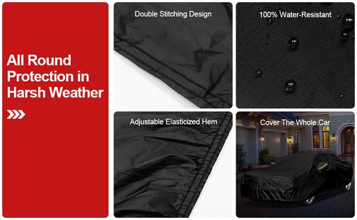 Breathable Dust Proof Polyester Car Cover UV Protection For Chevy Camaro 2023 - 第 9/10 張圖片