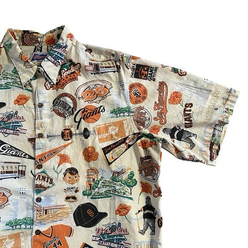 Reyn Spooner San Francisco Giants Shirt Baseball 2010, 12, & 14 World Series XXL - Picture 4 of 6