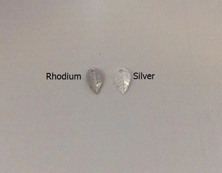 Small Leaf Charms Pendants - 4*7MM Tiny Mini Trinkets DIY Jewelry Making 100PCS - Image 3 of 4