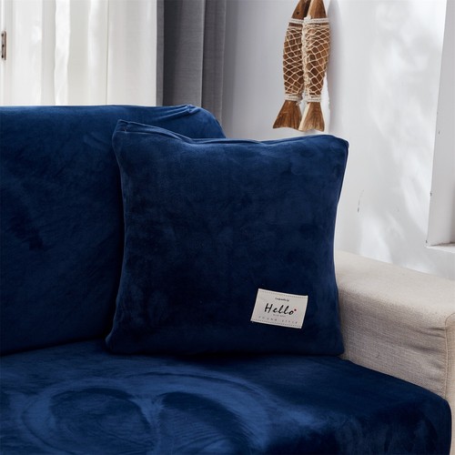 Universal Couch Cushion Cover for L Shape Sectional Sofa Chaise Longue Slipcover - Picture 113 of 118