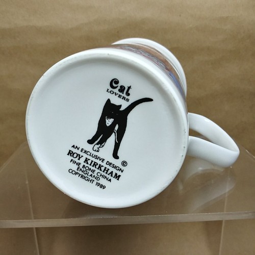 Roy Kirkham Cat Lovers Mug 1989 England Tiger Cats Kittens With Yarn - Bild 7 von 15