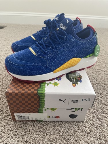 Zapatos Puma RS-0 SEGA Sonic the Hedgehog 11 Nuevos en Caja DS RAROS | eBay