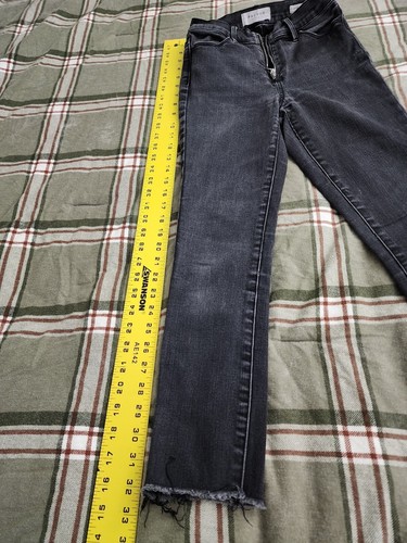 PacSun Super High-Rise Jegging Sz 24 Faded Black Wash Skinny Moms Petite - Picture 11 of 14